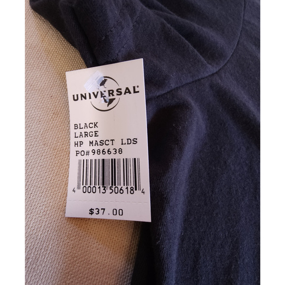 Womens Harry Potter Hogwarts House Emblems Short Sleeve Size Large Graphic Tee - Picture 6 of 6